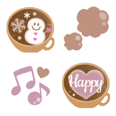 Latte art Emoji