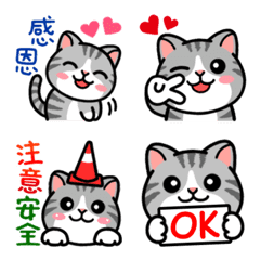 Douhua cat daily life emoji