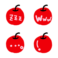 りんご Emojilist Lineクリエイターズ絵文字まとめサイト