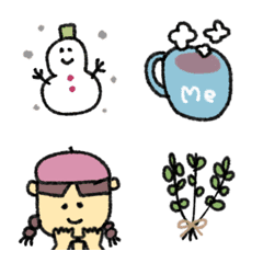 winter couple  Emoji