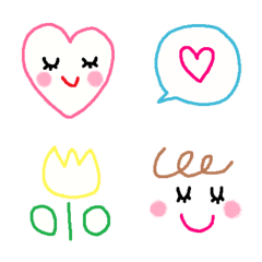 Various emoji 868 adult cute simple