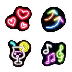 Neon lights color Emoji