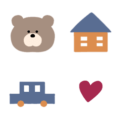 Scandinavian style simple Emoji