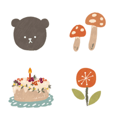 Kibisato's autumn winter Emoji