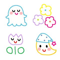 Various emoji 873 adult cute simple