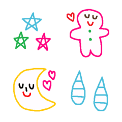 Various emoji 876 adult cute simple