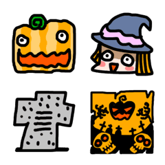 Katsuramaru Halloween Emoji