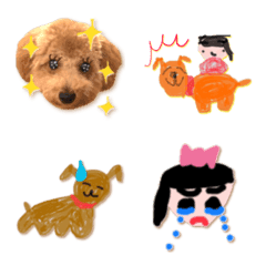 OCHA and NINA, cutest emoji for everyday