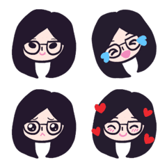 tikyon: the glasses girl