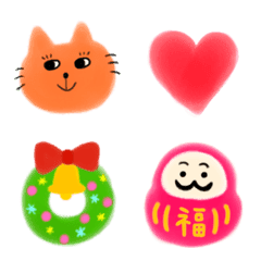 Soft cute emoji