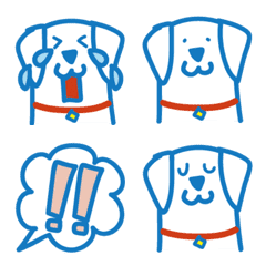Labrador Retriever simple emoji2