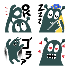 Green Monster Emoji