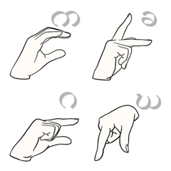 Myanmar sign language BSL Fingerspelling