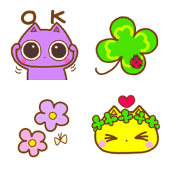 Yukineko Family Everyday Emoji 1