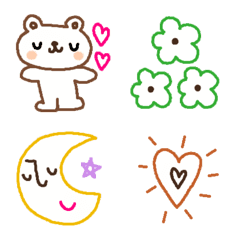 Various emoji 901 adult cute simple