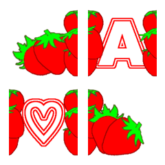 Strawberry De Emoji