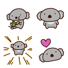 Koala daily life emoji