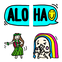 Hawaiian style Emoji 2