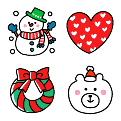 My favorite winter emojis.