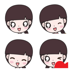Pink Girl Expression Tab