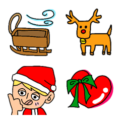 Emoticons usados ​​no Natal 2020