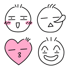 Funny face Emoji Vol.1