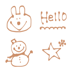 brown yururi Emoji