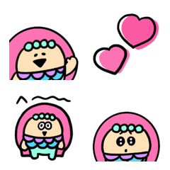 Koron koron Amabie Chan emoji 1