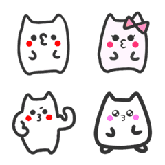 토끼 "스키스"Line emoji
