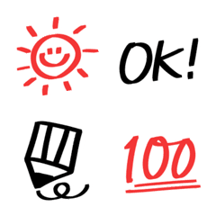 BRmarker pen emoji