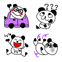 Clownish panda Emoji2