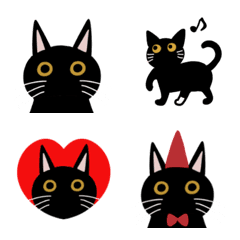 黒猫ピッピの絵文字