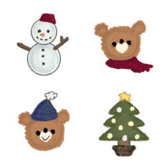 winter bears Emoji.