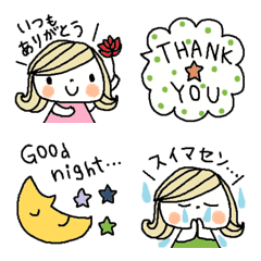 Various emoji 925 adult cute simple
