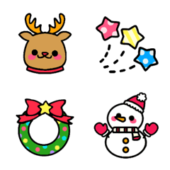 Christmas colorful Emoji