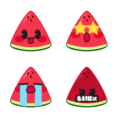 Semongko the Watermelon Emoji