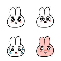 Rabbit loved by everyone pictograph