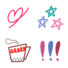 Simple & colorful  Emoji