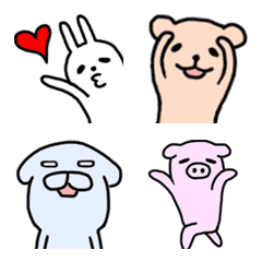 Rabbit's UTA and friend emoji
