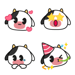 Sapi the Cute Cow Emoji