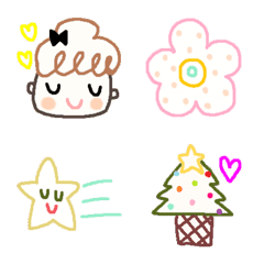 Various emoji 935 adult cute simple