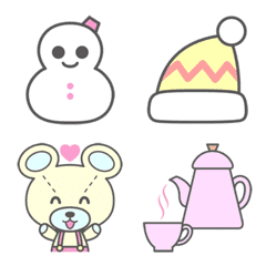 Gentle pastel winter Emoji