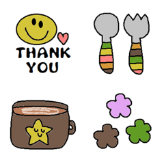 Various emoji 953 adult cute simple