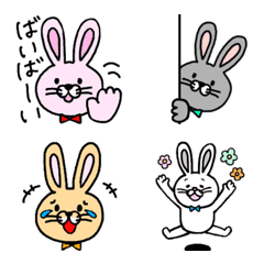 Emoji of simple rabbit