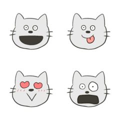 simple nyanko emoji