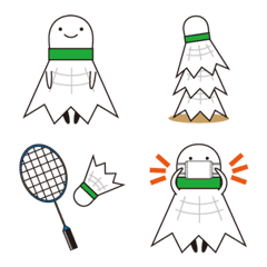 Badminton shuttle Emoji