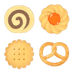 Delicious Cookie Emoji
