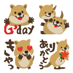 Happy Smile Quokka Wallaby -Jp *Emoji