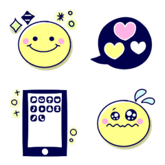 Smile-chan Adult cute simple Emoji
