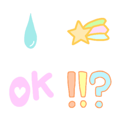 Pastel emoji that seems to be usable